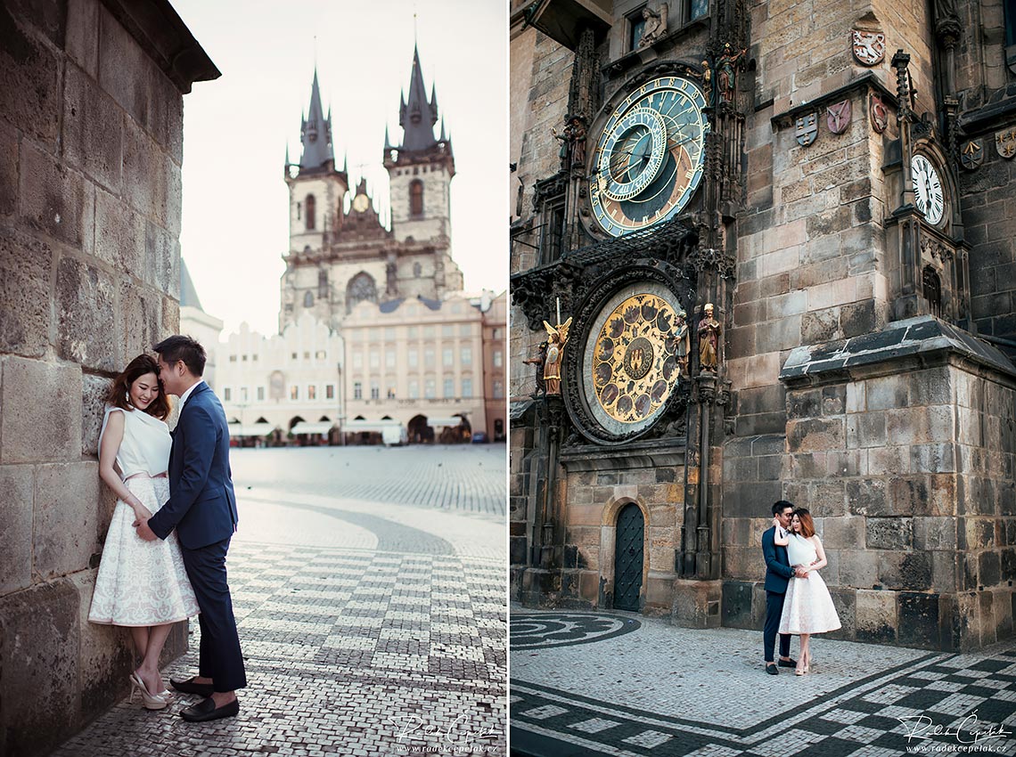 Předsvatební fotografování v Praze