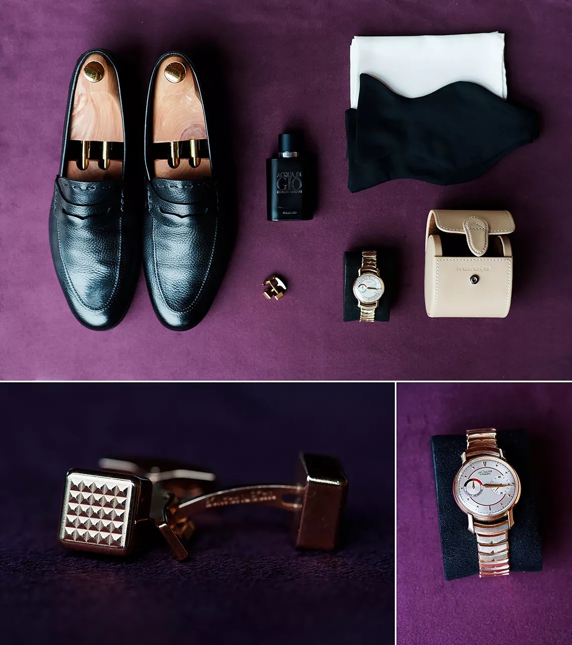 svatební detaily přípravy ženicha