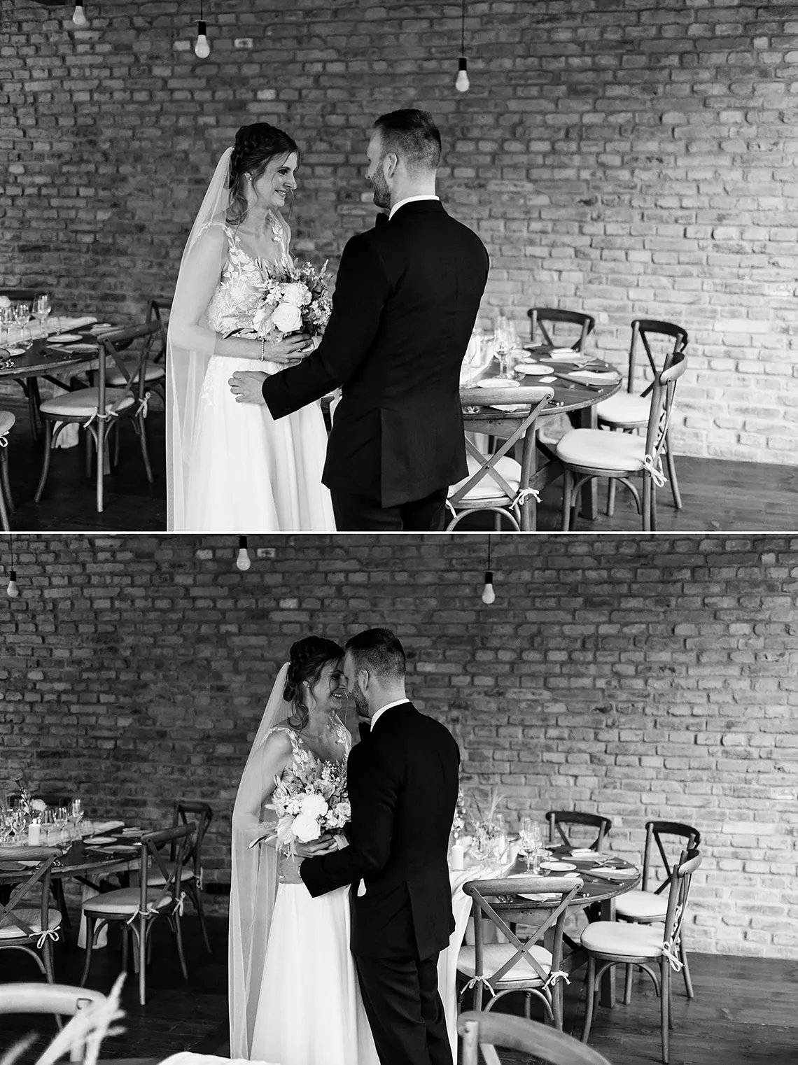 setkání nevěsty a ženicha