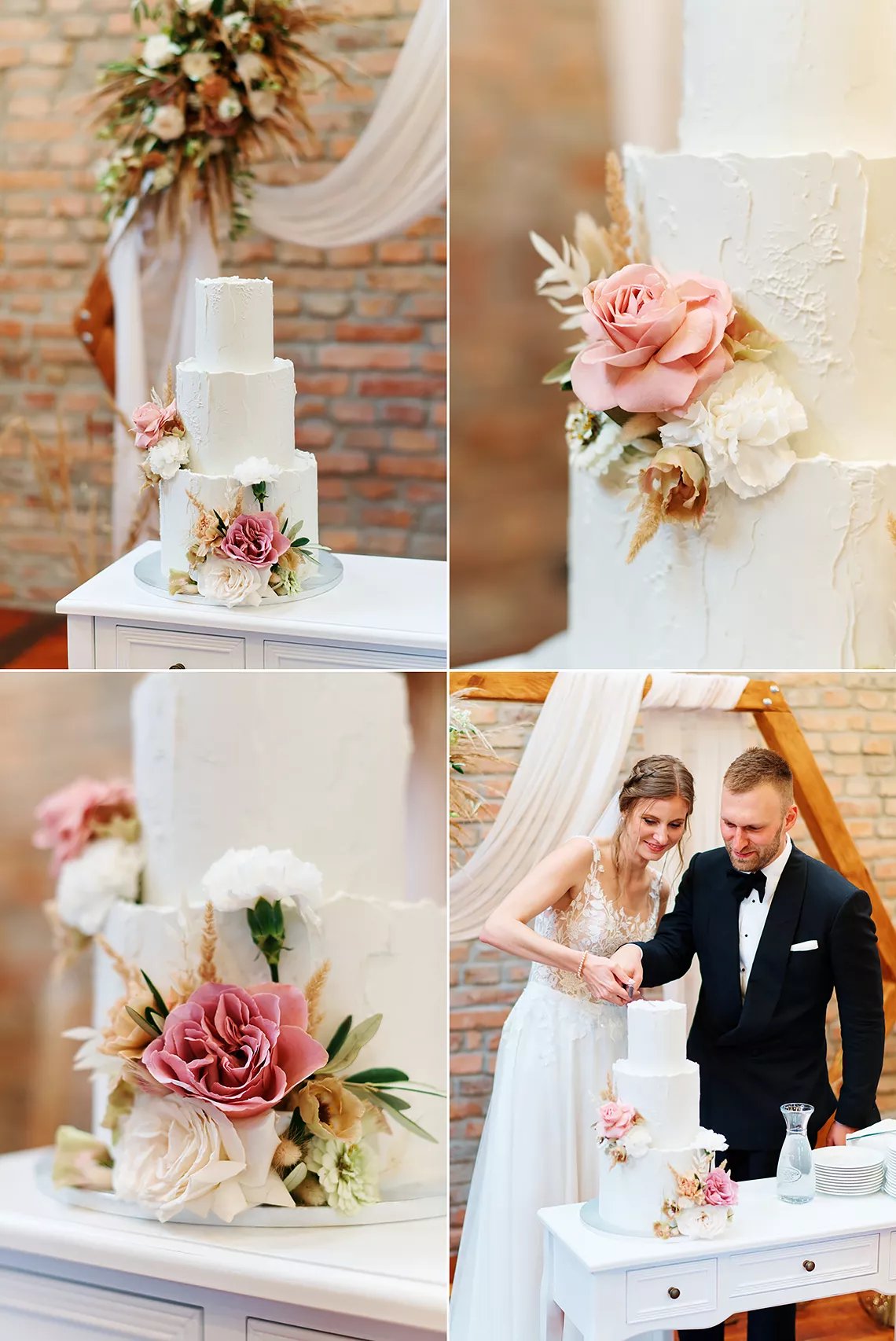 Krájení svatebního dortu Tereza Pavlíková