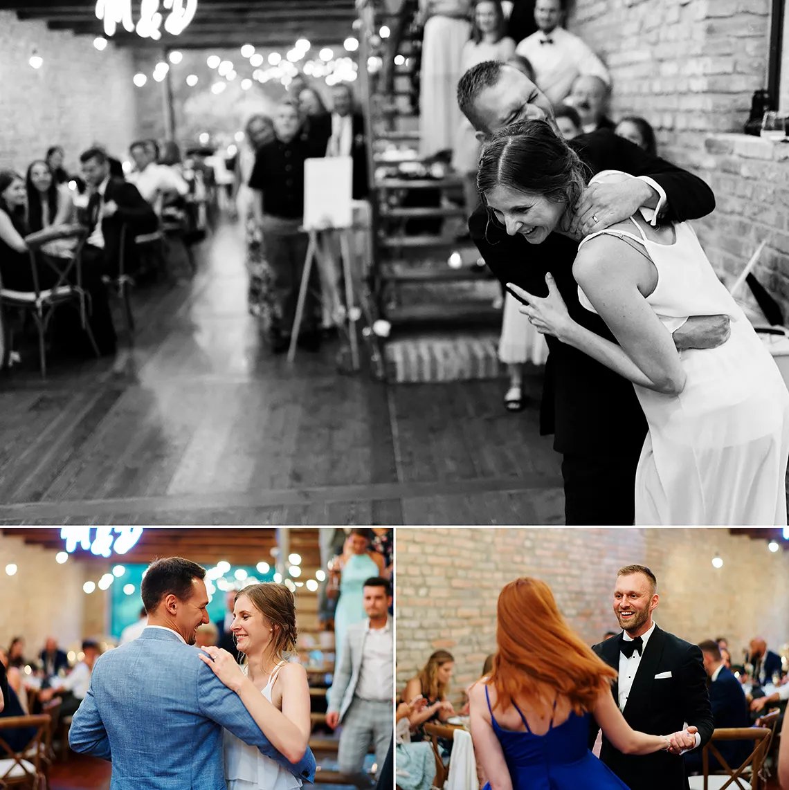 tančení nevěsty a ženicha na svatbě