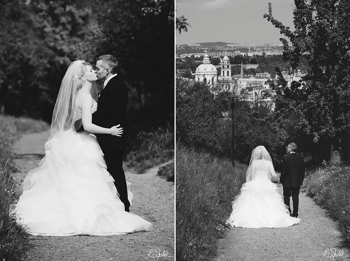 svatební fotografie Petřín