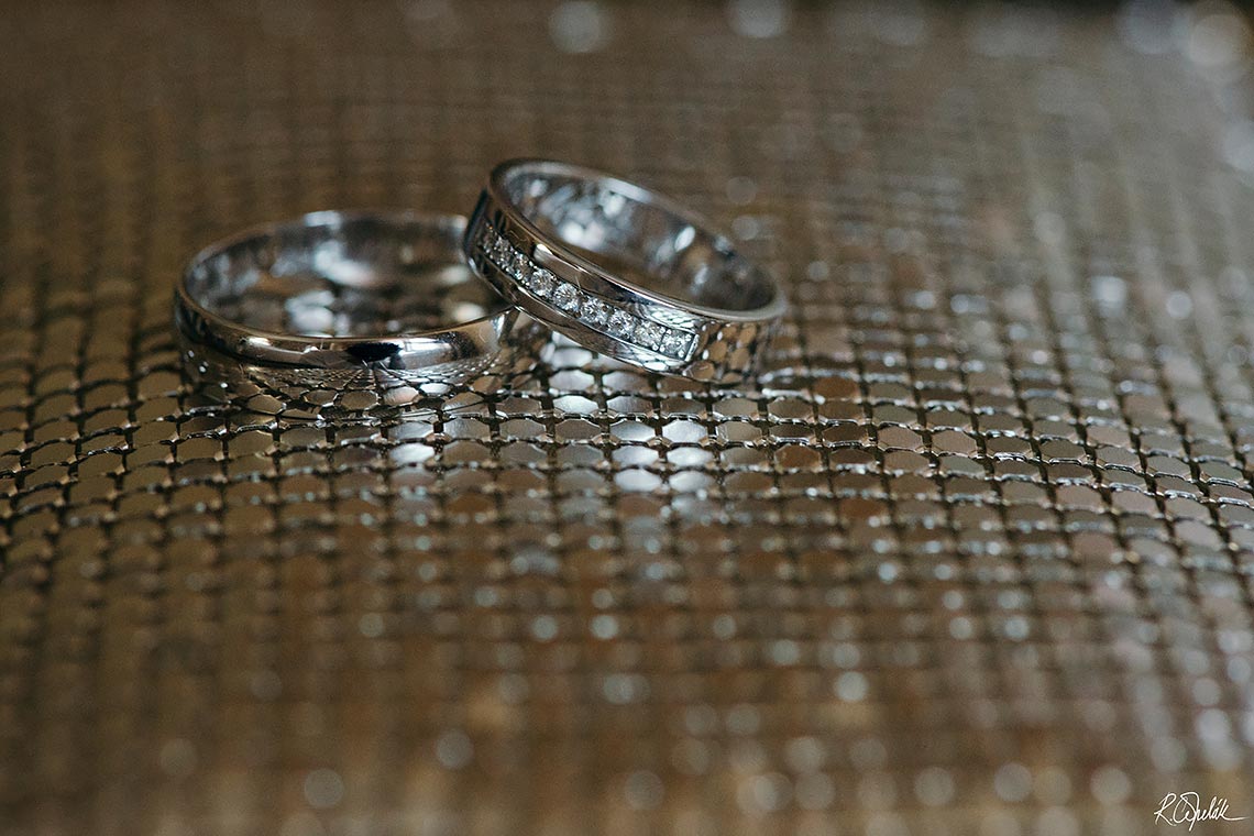 detail svatebních prstýnků