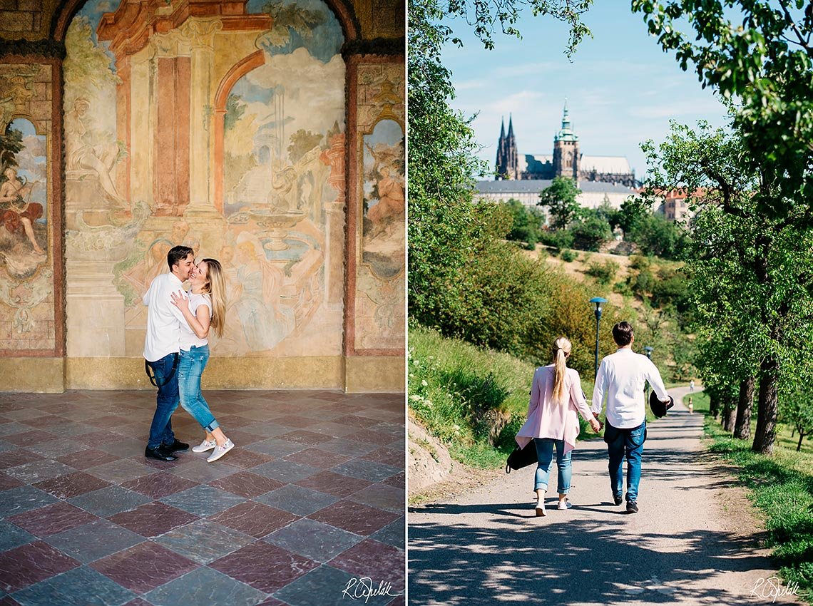 předsvatební fotografie v Praze