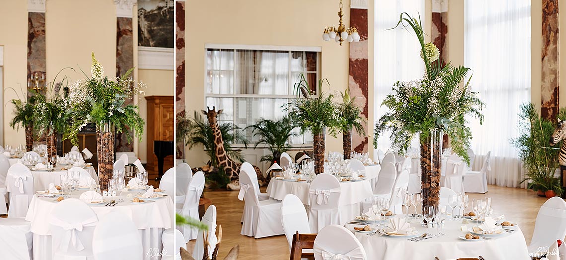 svatební hostina v hotelu Imperiál Karlovy Vary
