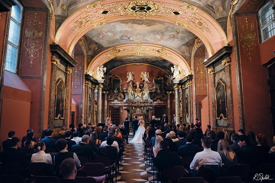 svatba Zrcadlová kaple Klementinum