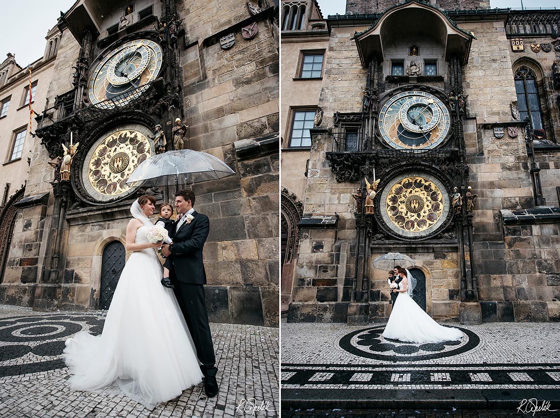svatba Staroměstská radnice (Orloj) v Praze