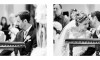 svatební fotografie nevěsty a ženicha v kostele