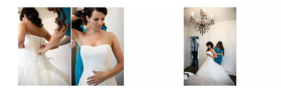 přípravy nevěsty před obřadem přípravy nevěsty před obřadem