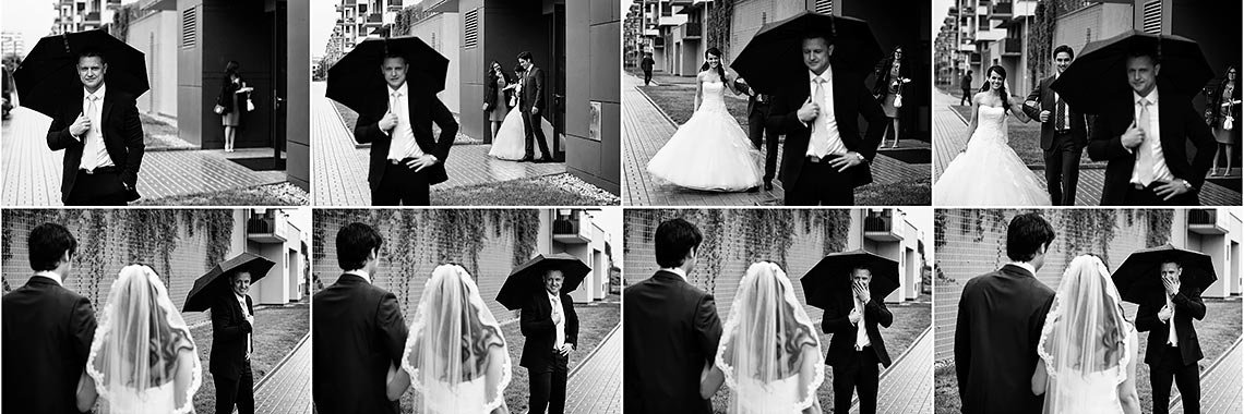 dojemný moment prvního setkání ženicha a nevěsty dojemný moment prvního setkání ženicha a nevěsty