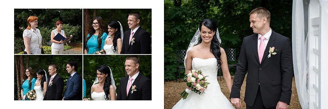 venkovní svatební obřad ve Svatováclavské vinici v Praze venkovní svatební obřad ve Svatováclavské vinici v Praze