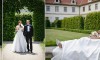 svatební fotografie novomanželů ve Valdštejnské zahradě v Praze