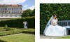 ženich a nevěsta ve Valdštejnské zahradě
