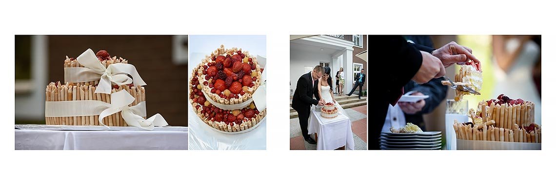 krájení svatebního dortu na venkovní svatbě v Boumově krájení svatebního dortu na venkovní svatbě v Boumově