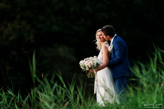 svatební fotografie Suhrovické rybníky Kněžmost